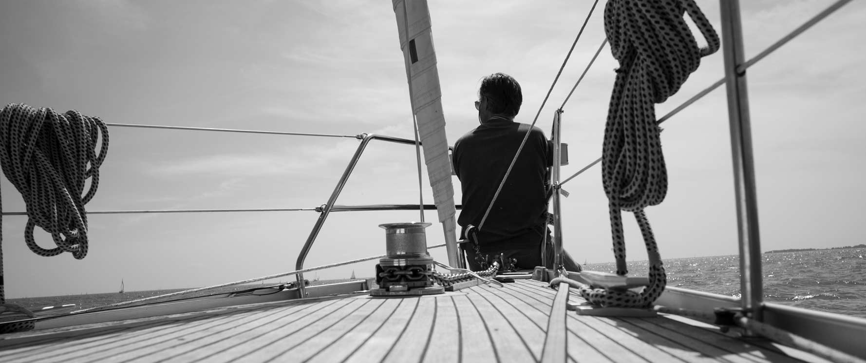 zeilen op het IJsselmeer